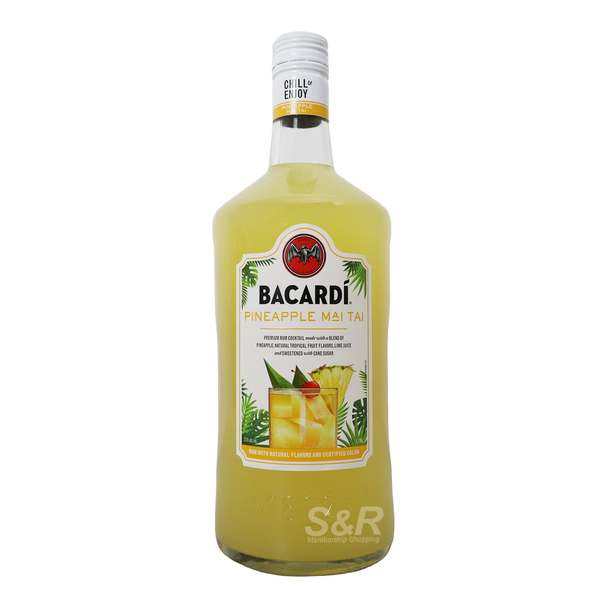 Bacardi Pineapple Mai Tai 1.75L Bacardi Pineapple Mai Tai 1.75L